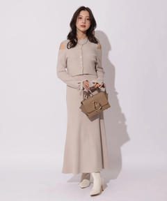 Apuweiser-riche(アプワイザー・リッシェ) |リボンカーデワンピースset