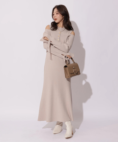 Apuweiser-riche(アプワイザー・リッシェ) |リボンカーデワンピースset