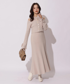 Apuweiser-riche(アプワイザー・リッシェ) |リボンカーデワンピースset