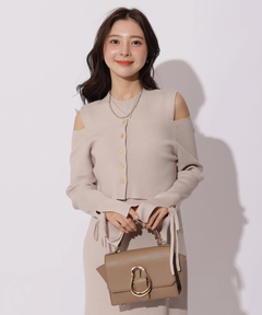 Apuweiser-riche(アプワイザー・リッシェ) |リボンカーデワンピースset