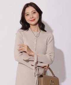 Apuweiser-riche(アプワイザー・リッシェ) |リボンカーデワンピースset