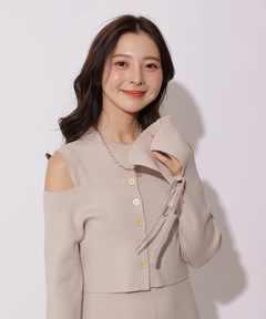 Apuweiser-riche(アプワイザー・リッシェ) |リボンカーデワンピースset