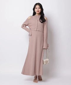 Apuweiser-riche(アプワイザー・リッシェ) |リボンカーデワンピースset