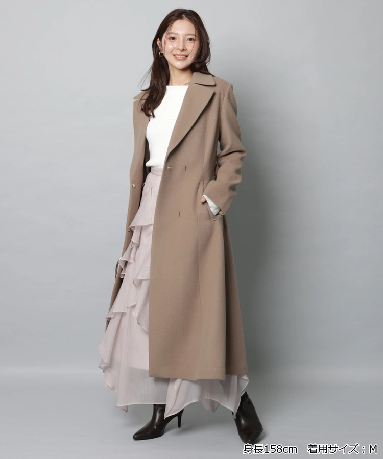 Apuweiser-riche☆コート ベルト付ロングチェスターコート | コート | Apuweiser-riche