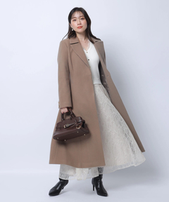 Apuweiser-riche(アプワイザー・リッシェ) |ベルト付ロングチェスターコート