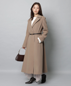 Apuweiser-riche(アプワイザー・リッシェ) |ベルト付ロングチェスターコート