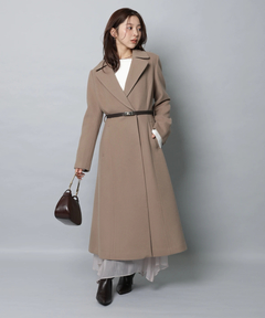 Apuweiser-riche(アプワイザー・リッシェ) |ベルト付ロングチェスターコート