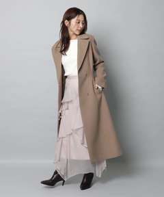 Apuweiser-riche(アプワイザー・リッシェ) |ベルト付ロングチェスターコート