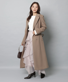 Apuweiser-riche(アプワイザー・リッシェ) |ベルト付ロングチェスターコート