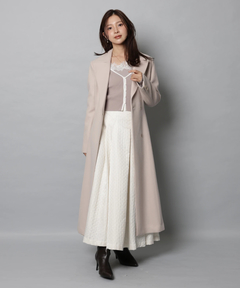 Apuweiser-riche(アプワイザー・リッシェ) |ベルト付ロングチェスターコート