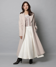 Apuweiser-riche(アプワイザー・リッシェ) |ベルト付ロングチェスターコート