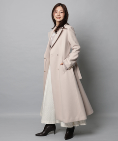 Apuweiser-riche(アプワイザー・リッシェ) |ベルト付ロングチェスターコート