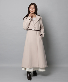 Apuweiser-riche(アプワイザー・リッシェ) |ベルト付ロングチェスターコート