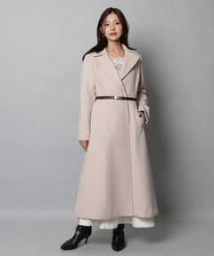 Apuweiser-riche(アプワイザー・リッシェ) |ベルト付ロングチェスターコート