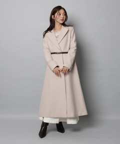 Apuweiser-riche(アプワイザー・リッシェ) |ベルト付ロングチェスターコート