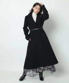 Apuweiser-riche(アプワイザー・リッシェ) |ベルト付ロングチェスターコート