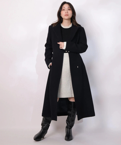 Apuweiser-riche(アプワイザー・リッシェ) |ベルト付ロングチェスターコート