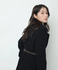 Apuweiser-riche(アプワイザー・リッシェ) |ベルト付ロングチェスターコート