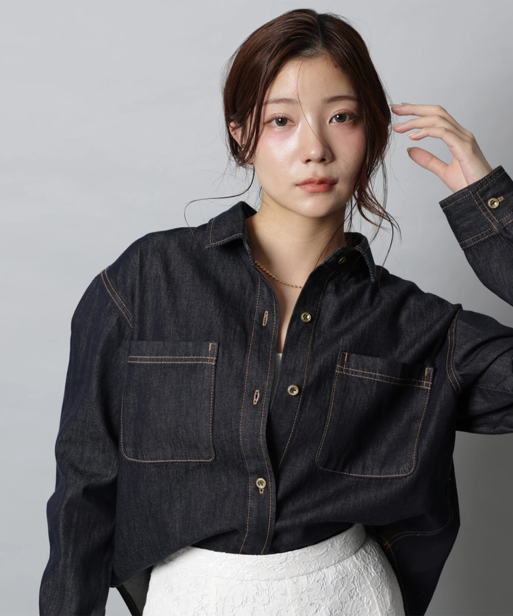 デニムシャツ | シャツ・ブラウス | Apuweiser-riche（アプワイザー