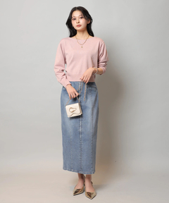 Apuweiser-riche(アプワイザー・リッシェ) |デニムタイトスカート