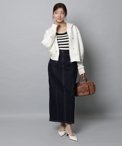 Apuweiser-riche(アプワイザー・リッシェ) |デニムタイトスカート