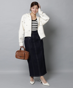 Apuweiser-riche(アプワイザー・リッシェ) |デニムタイトスカート