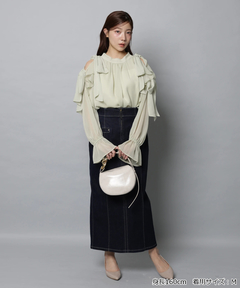 Apuweiser-riche(アプワイザー・リッシェ) |デニムタイトスカート