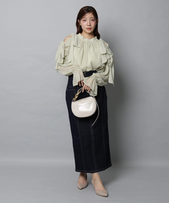 Apuweiser-riche(アプワイザー・リッシェ) |デニムタイトスカート