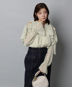 Apuweiser-riche(アプワイザー・リッシェ) |デニムタイトスカート