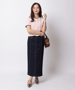 Apuweiser-riche(アプワイザー・リッシェ) |デニムタイトスカート