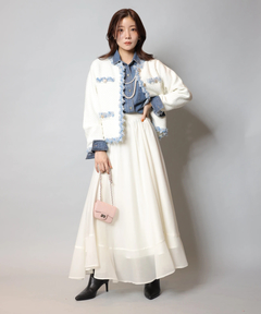 Apuweiser-riche(アプワイザー・リッシェ) |エアリー切替スカート