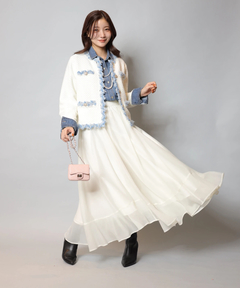 Apuweiser-riche(アプワイザー・リッシェ) |エアリー切替スカート