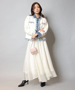 Apuweiser-riche(アプワイザー・リッシェ) |エアリー切替スカート