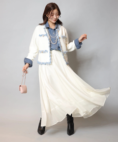 Apuweiser-riche(アプワイザー・リッシェ) |エアリー切替スカート