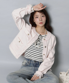 配色ケーブルカーデアンサンブル | アンサンブル | Apuweiser-riche