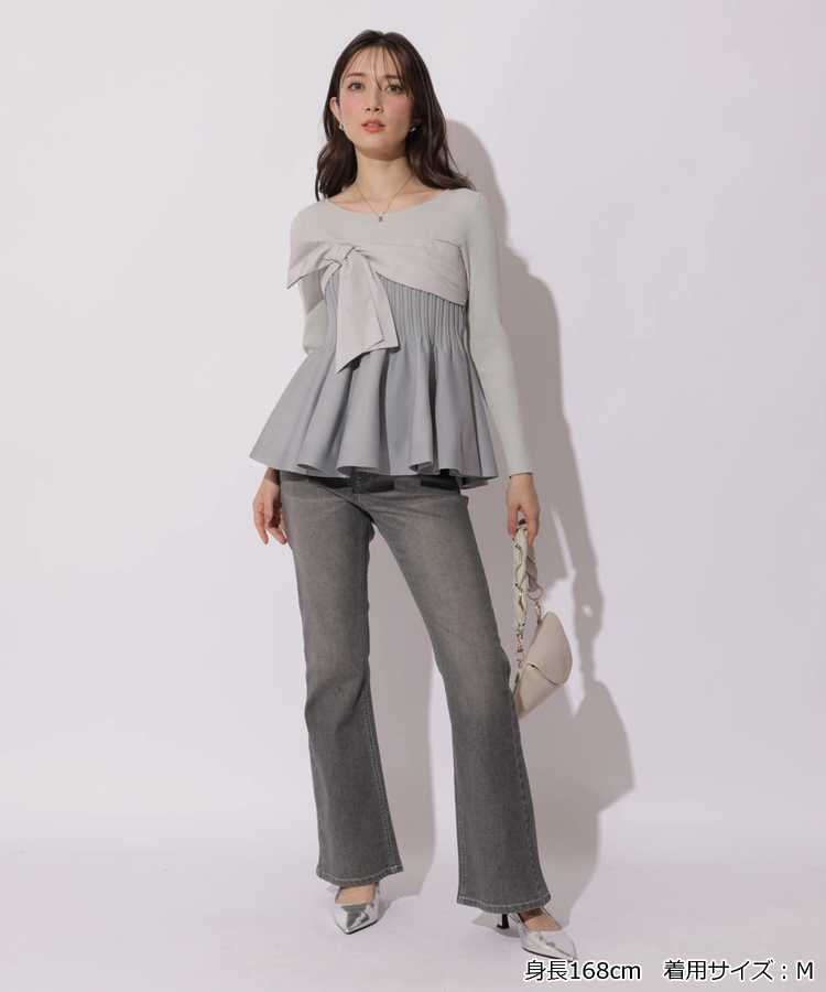 ポイントパーツフレアデニム | デニム | Apuweiser-riche