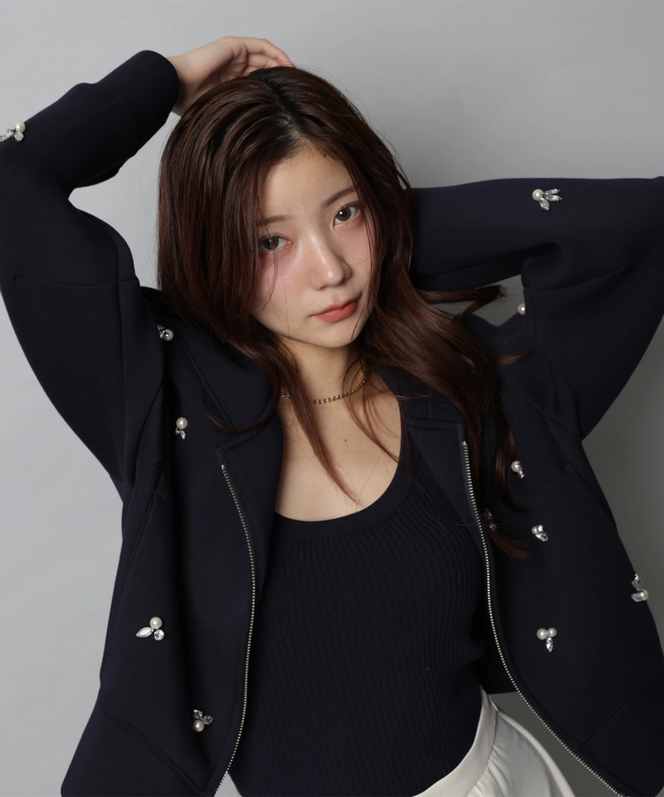 あーページ キラキラビジューパーカー | Tシャツ・カットソー | Apuweiser-riche