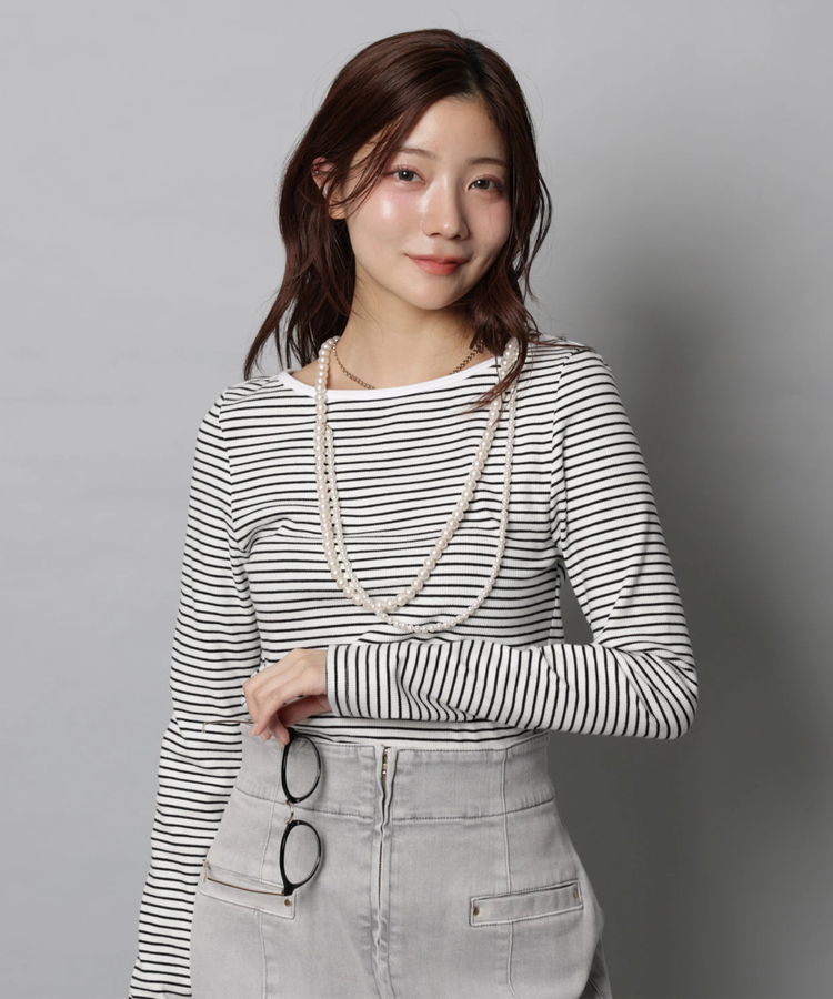 ボートネックカットソー | Tシャツ・カットソー | Apuweiser-riche