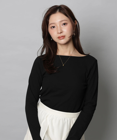 Apuweiser-riche(アプワイザー・リッシェ) |ボートネックカットソー