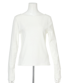 Apuweiser-riche(アプワイザー・リッシェ) |ボートネックカットソー