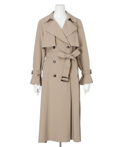 Apuweiser-riche(アプワイザー・リッシェ) |サイドプリーツトレンチコート