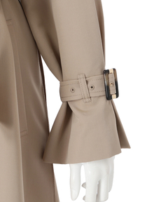 Apuweiser-riche(アプワイザー・リッシェ) |サイドプリーツトレンチコート