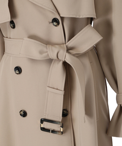 Apuweiser-riche(アプワイザー・リッシェ) |サイドプリーツトレンチコート