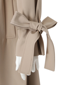 Apuweiser-riche(アプワイザー・リッシェ) |サイドプリーツトレンチコート