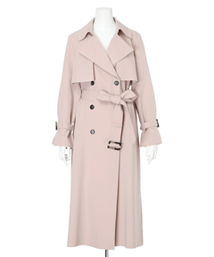 Apuweiser-riche(アプワイザー・リッシェ) |サイドプリーツトレンチコート