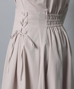 Apuweiser-riche(アプワイザー・リッシェ) |サイドレースアップシャツワンピース