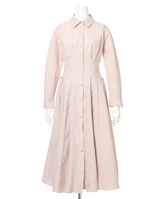 Apuweiser-riche(アプワイザー・リッシェ) |サイドレースアップシャツワンピース