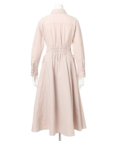 Apuweiser-riche(アプワイザー・リッシェ) |サイドレースアップシャツワンピース