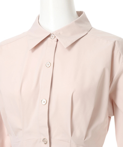 Apuweiser-riche(アプワイザー・リッシェ) |サイドレースアップシャツワンピース