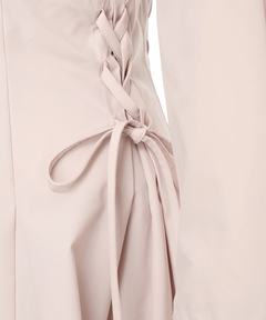 Apuweiser-riche(アプワイザー・リッシェ) |サイドレースアップシャツワンピース